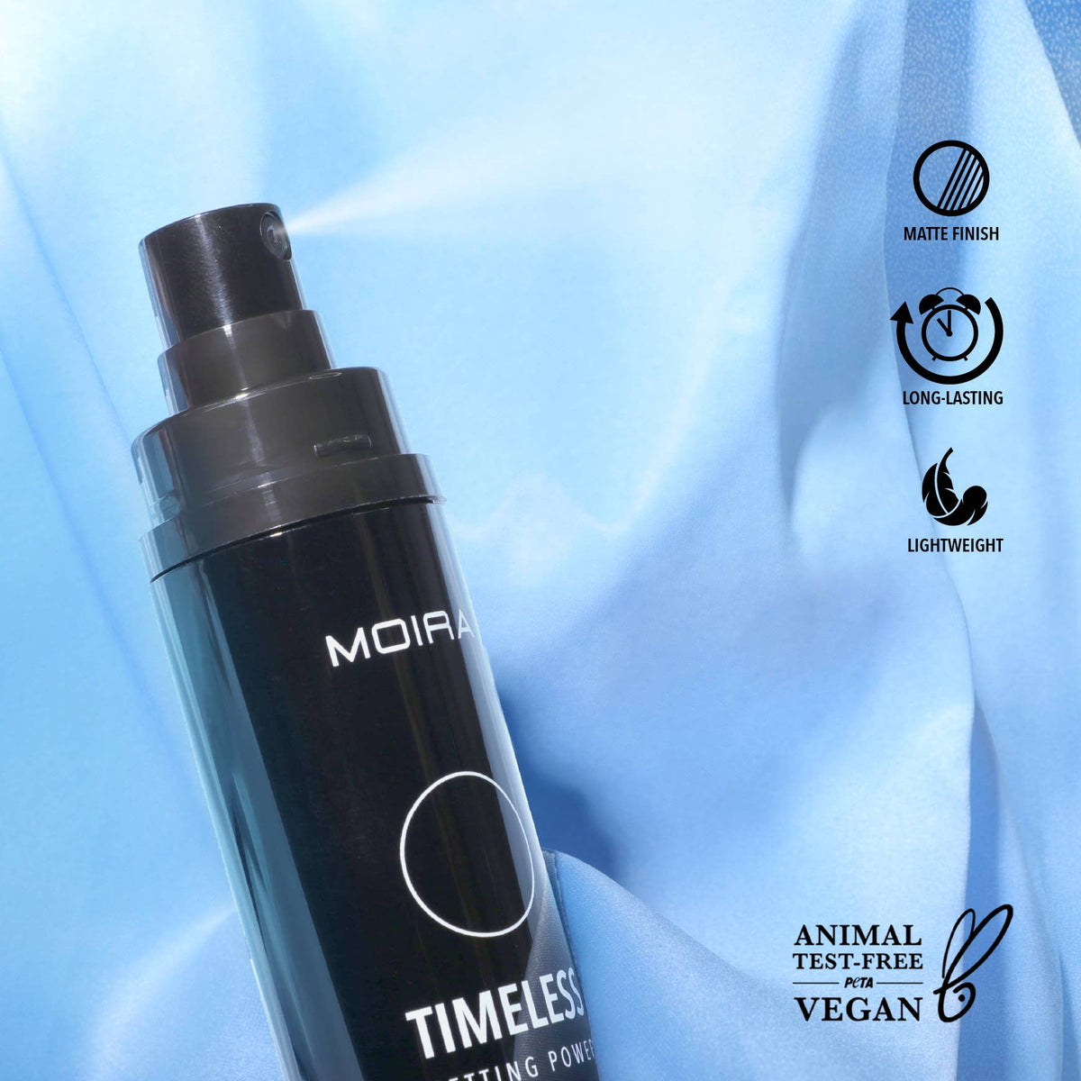 MOIRA Timeless Setting Power – Matte Makeup Setting Spray 50ml