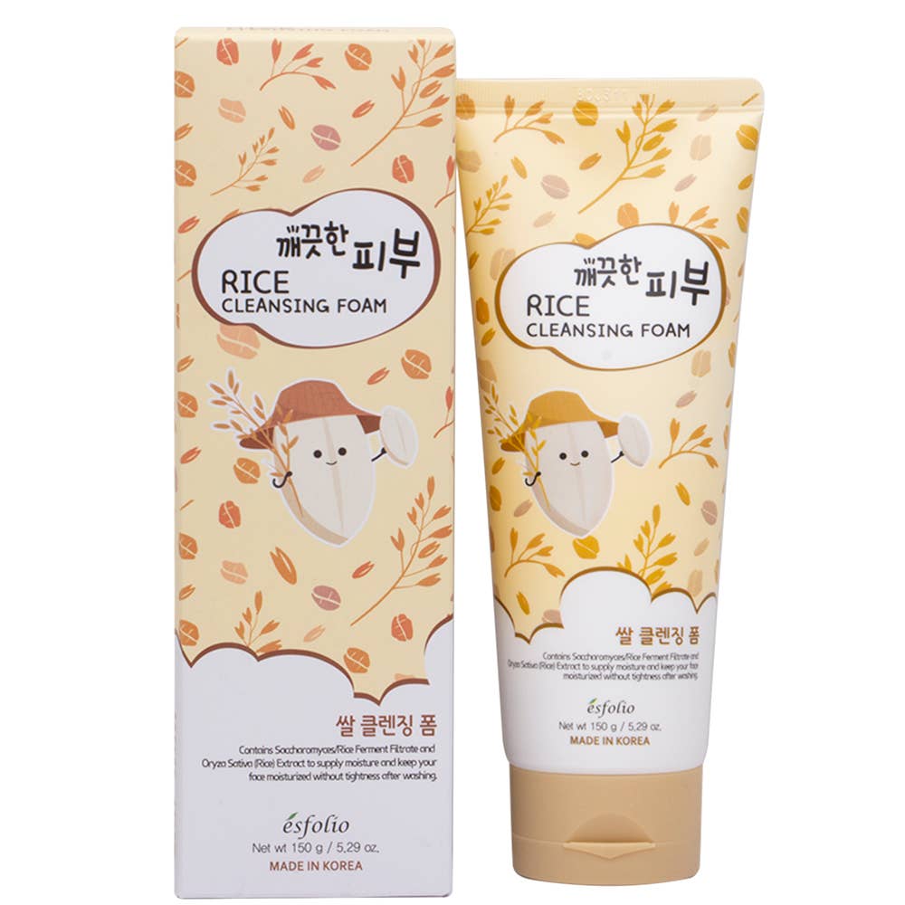 Esfolio - Rice Cleansing Foam