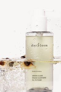 Herbloom Green Clear Vegan Cleansing Oil to Foam (200 ml)