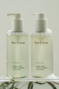 Herbloom Green Clear Vegan Cleansing Oil to Foam (200 ml)