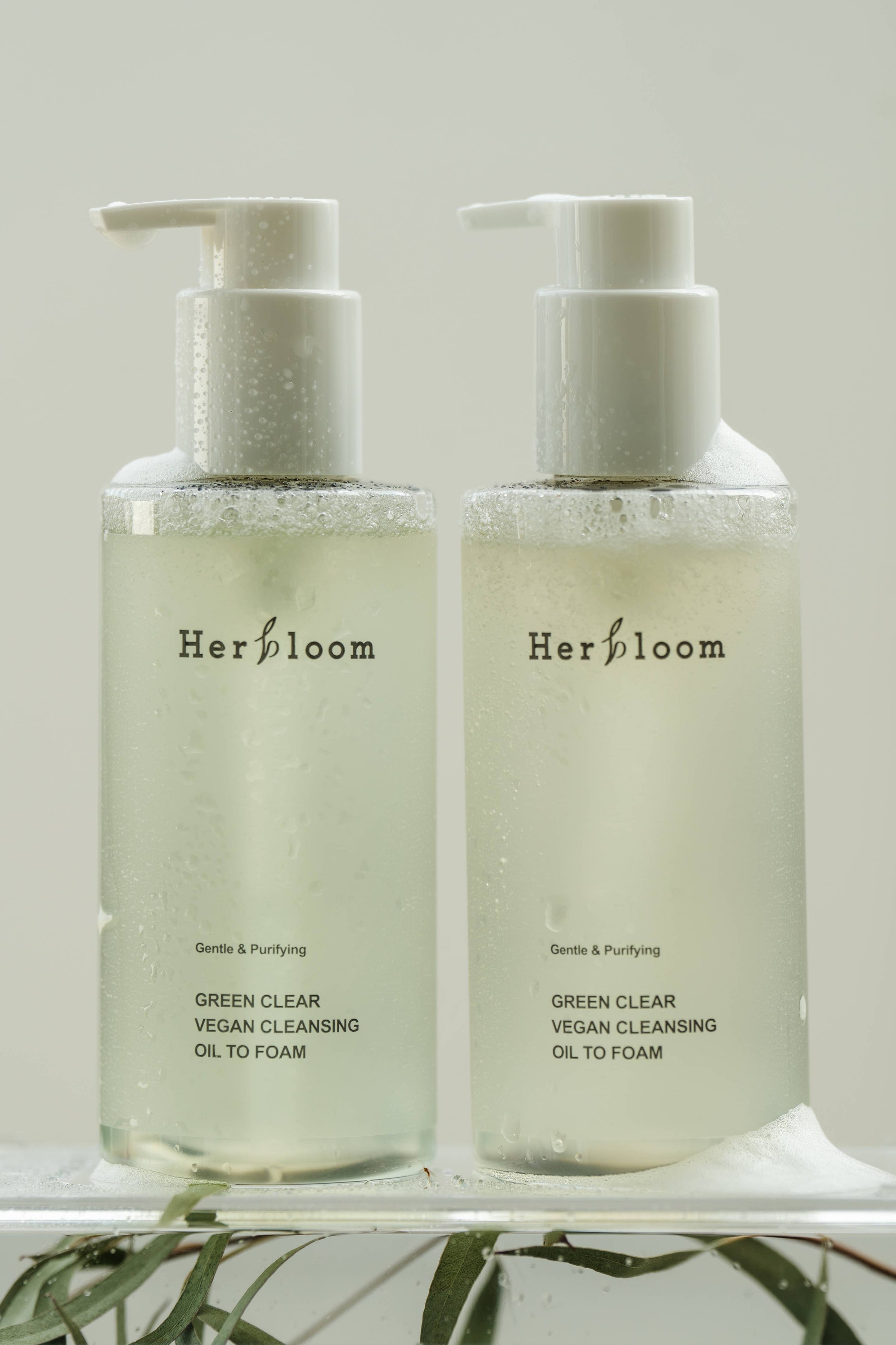 Herbloom Green Clear Vegan Cleansing Oil to Foam (200 ml)