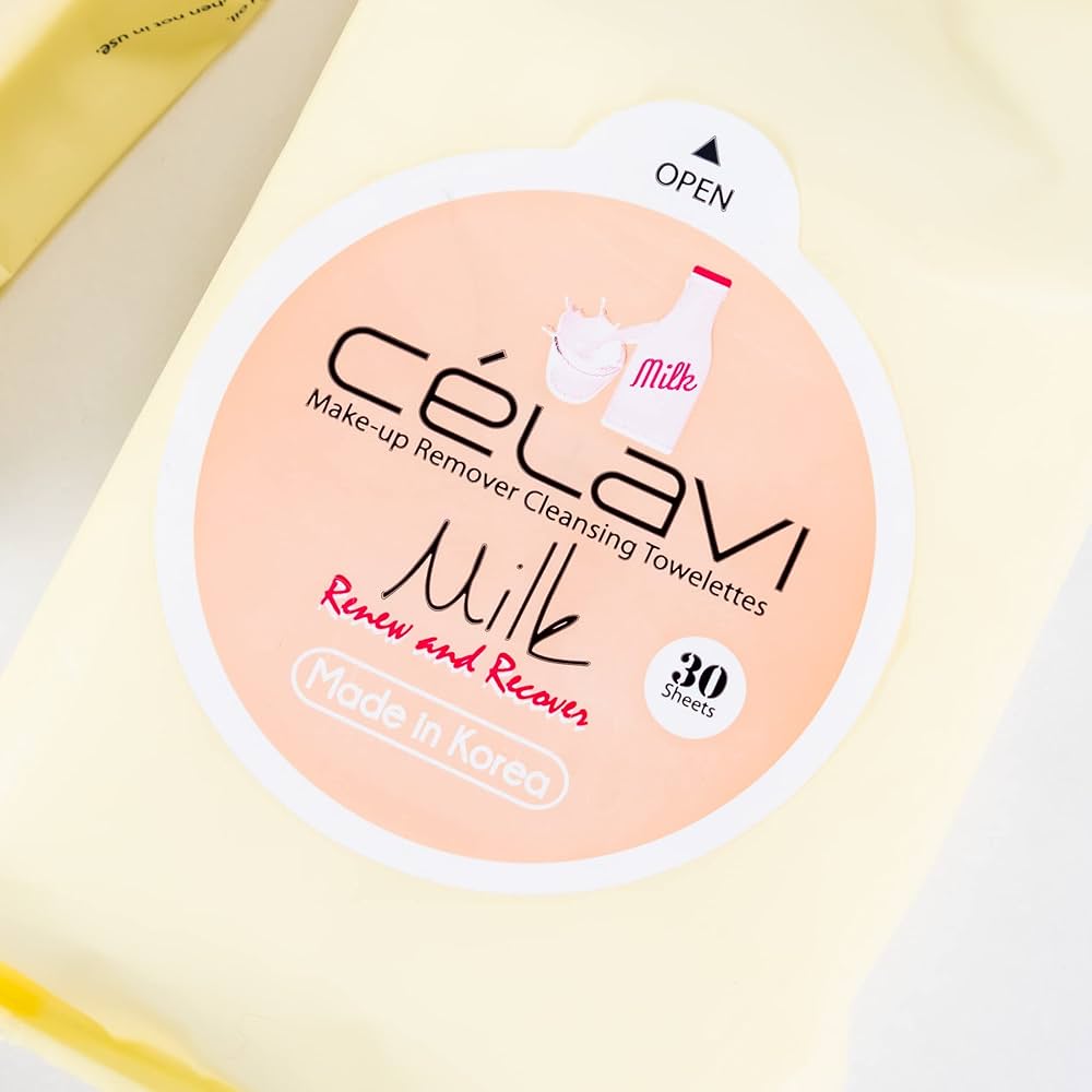 Milk Celavi Makeup Removing | 30 Wipes