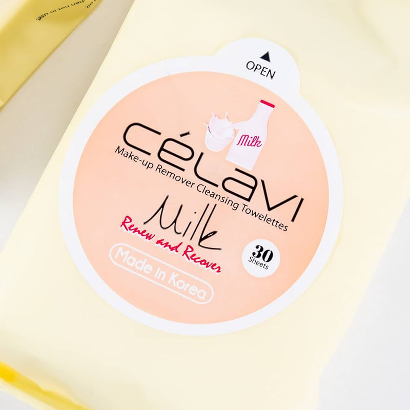 Milk Celavi Makeup Removing | 30 Wipes