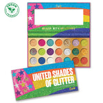 United Shades of Glitter -  21 Pressed Glitter Palette