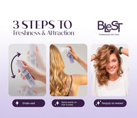 BLEST PROFESSIONAL Hair & Body Fragrance Mist with Pheromone-Inspired Scent – Hydrating Dual-Use Spray for Hair & Skin | Lightweight Daily Mist | 4.4 fl oz