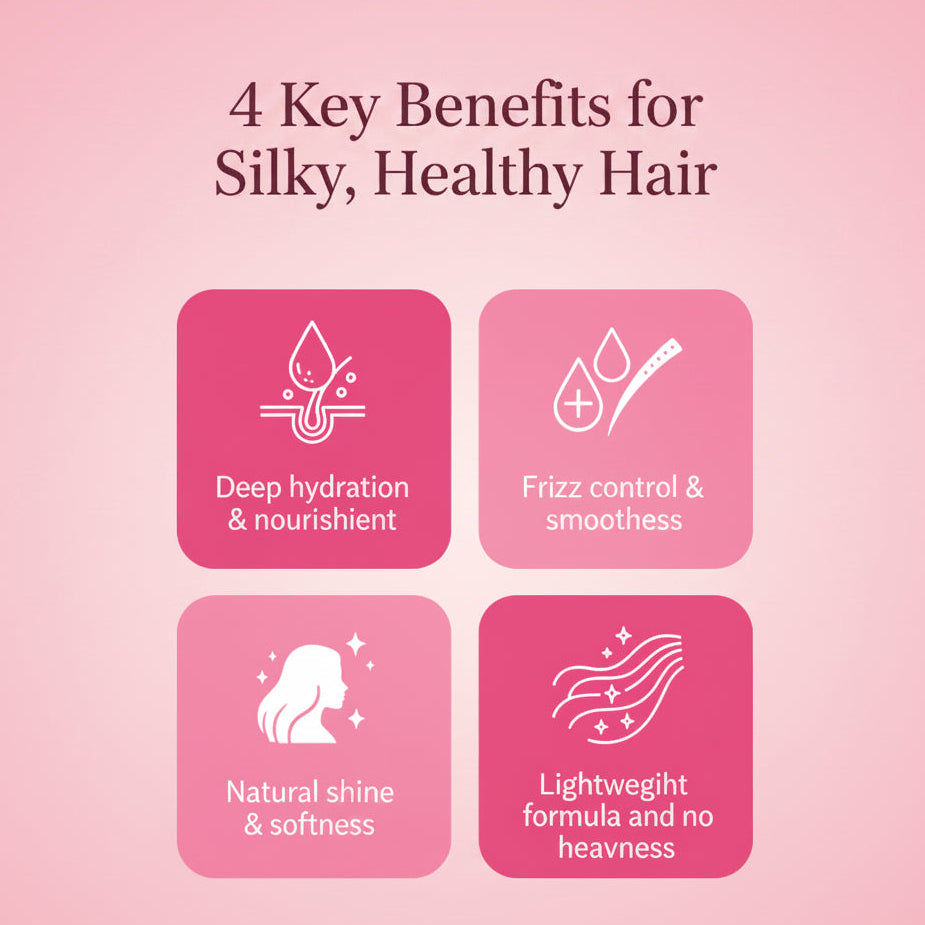 Blest Professional Hair Care - Argan Oil & Biotin Hair Mask – Deep Conditioning Treatment for Dry, Damaged & Frizzy Hair, Strength, Shine & Smoothness, Vegan, 500 ml
