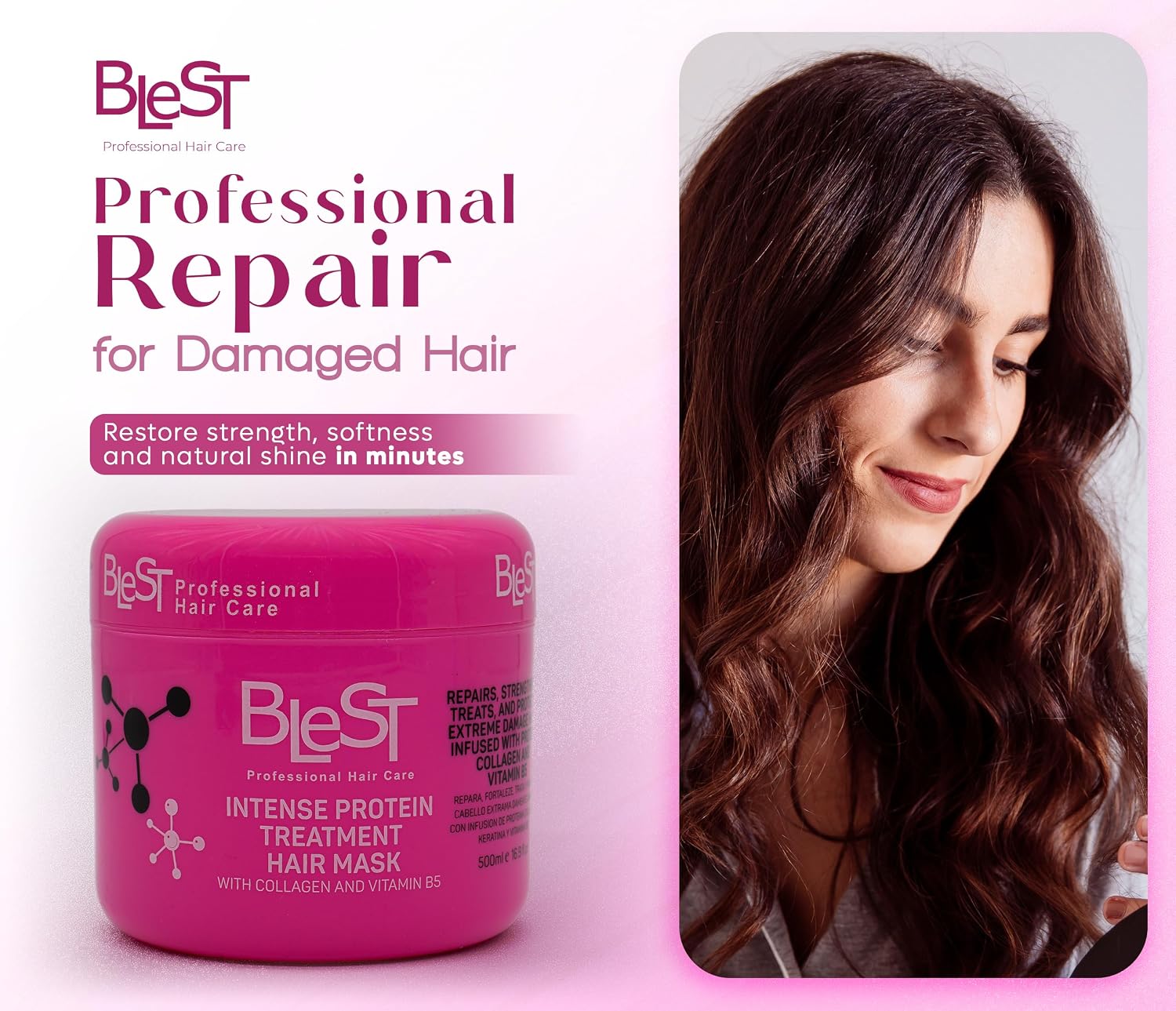 Blest Professional Hair Care - Intense Protein Treatment Hair Mask