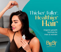 Blest Professional Hair Care - Organic Hair Growth Oil with Biotin & Vitamin E 30ml