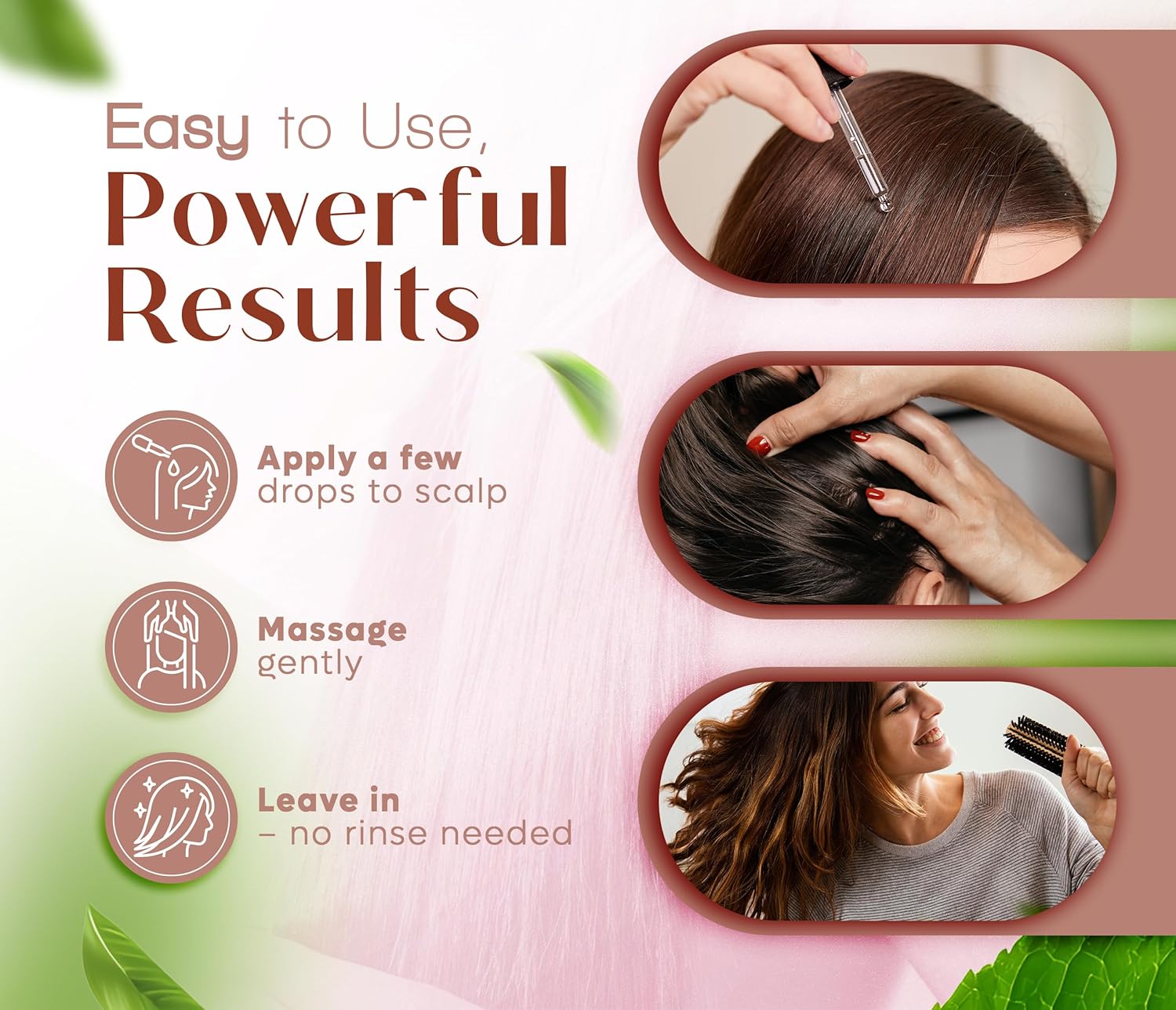 Blest Professional Hair Care - Rosemary Oil with Mint & Biotin – Hair Growth & Scalp Treatment (60ml)