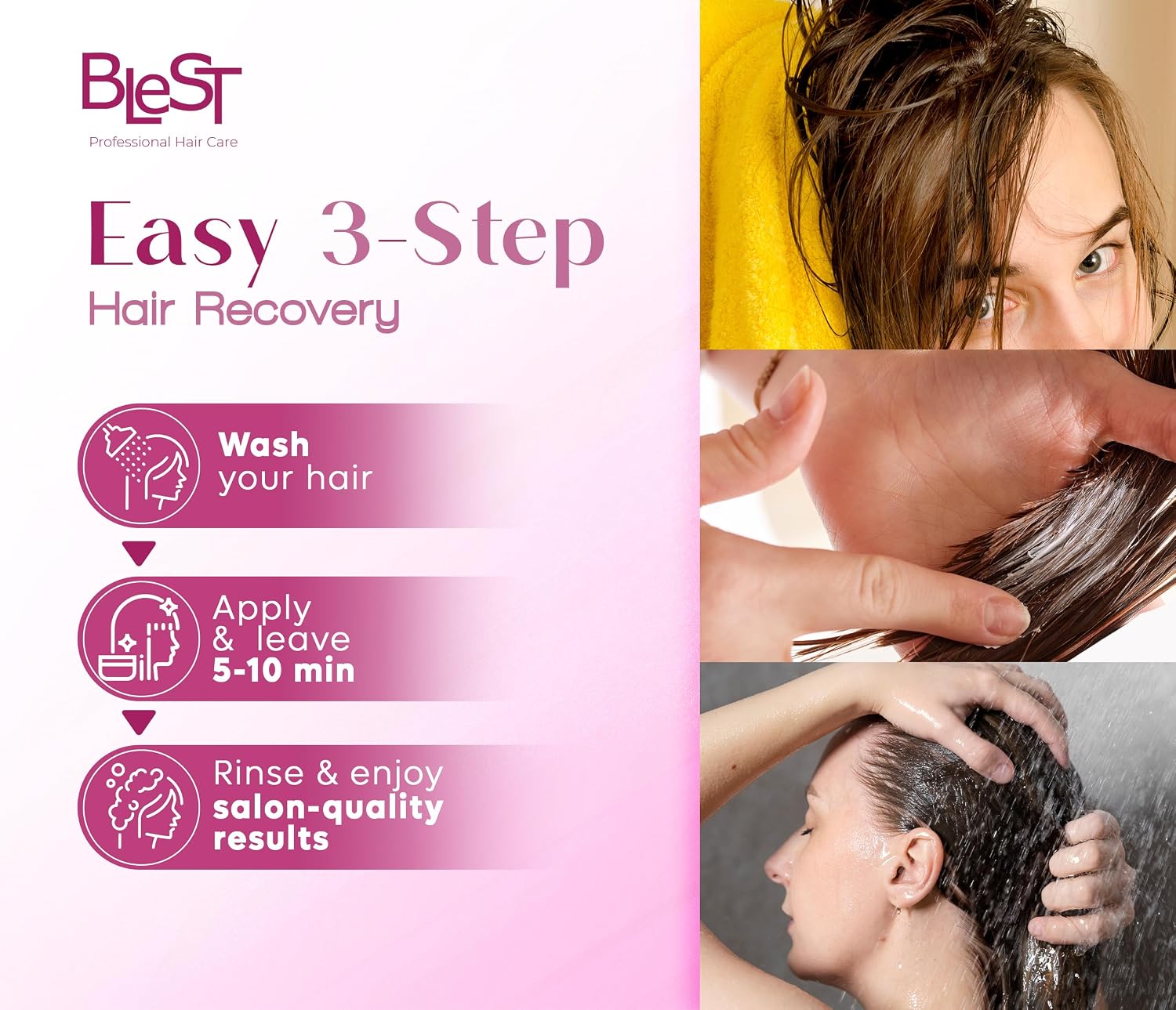 Blest Professional Hair Care - Intense Protein Treatment Hair Mask