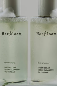 Herbloom Green Clear Vegan Cleansing Oil to Foam (200 ml)