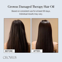 GROWUS Damage Therapy Hair Oil 65ml 2.19 fl.oz.