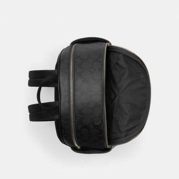 Coach Court Backpack In Signature Canvas New