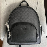 Coach Court Backpack In Signature Canvas New