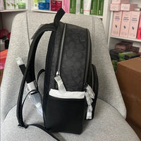 Coach Court Backpack In Signature Canvas New