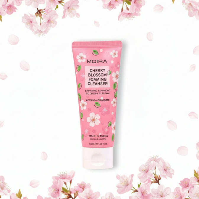 MOIRA Foaming Cleanser Cherry Blossom – Facial Cleanser