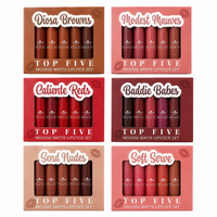 Italia Deluxe - SOFT SERVE Top Five Mousse Matte Lipstick Set