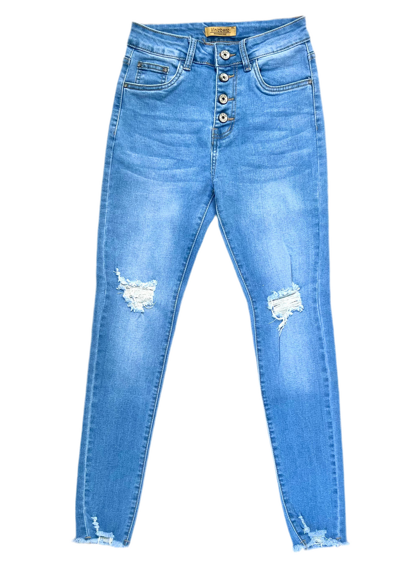 GJ5867 High Waist Vinizbena Jeans