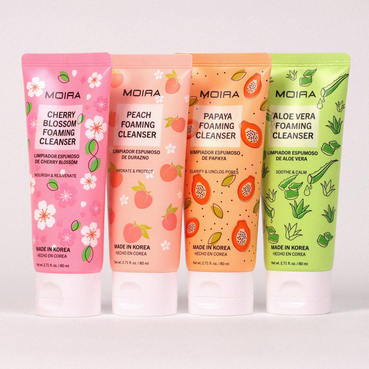 MOIRA Foaming Cleanser Cherry Blossom – Facial Cleanser