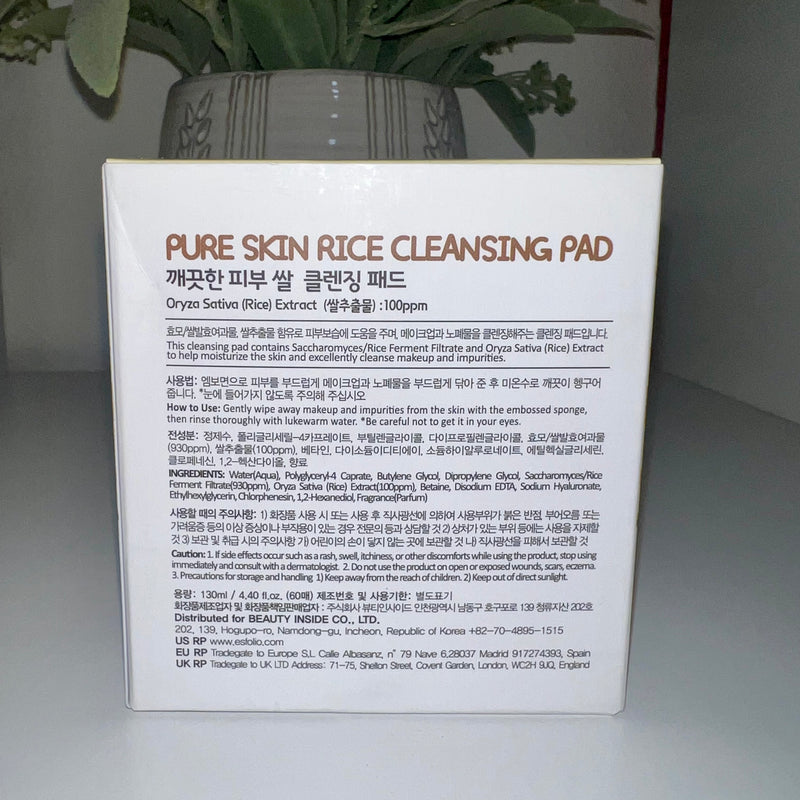 Esfolio Rice Cleansing Pad