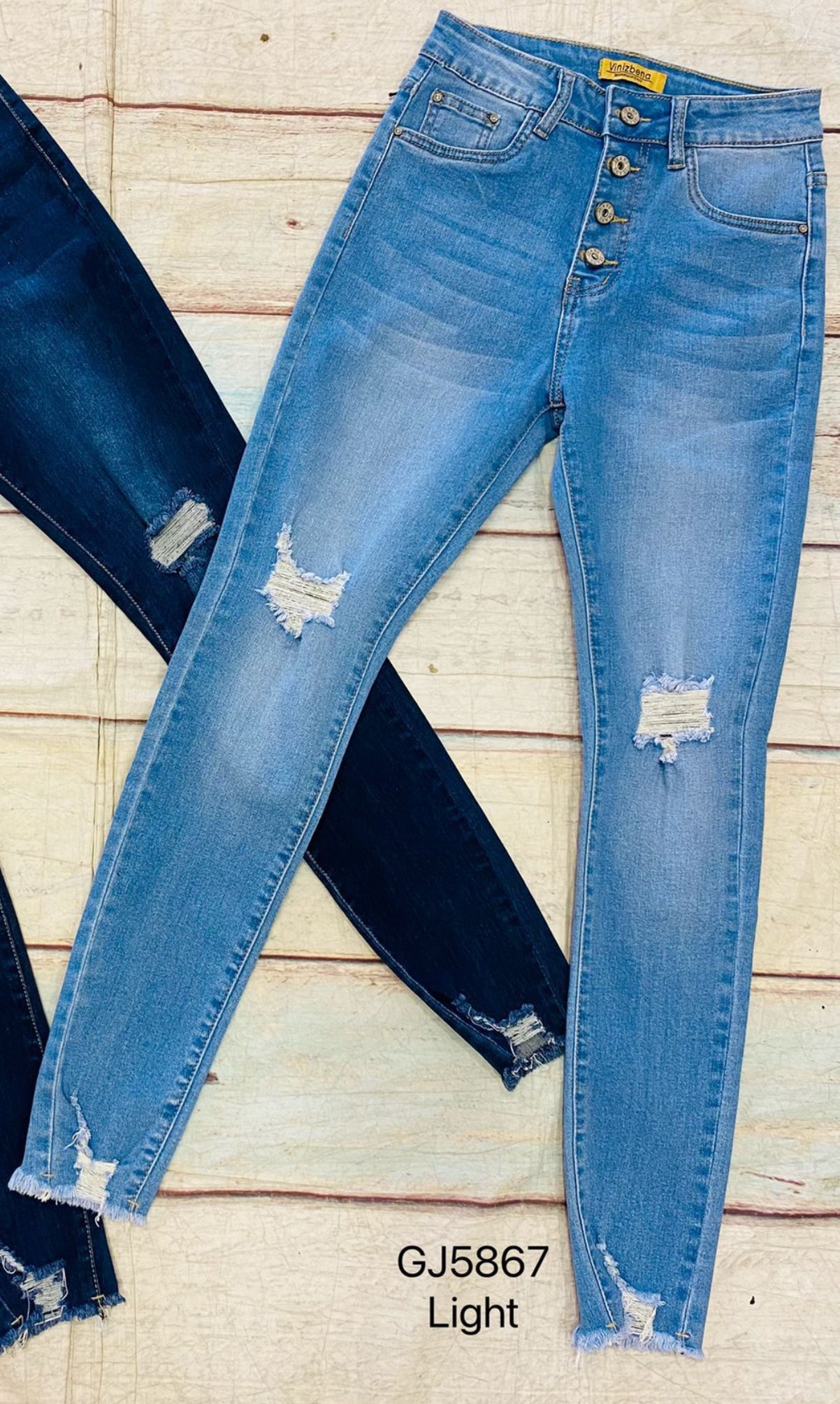 High Waist Vinizbena Jeans GJ5867-B22