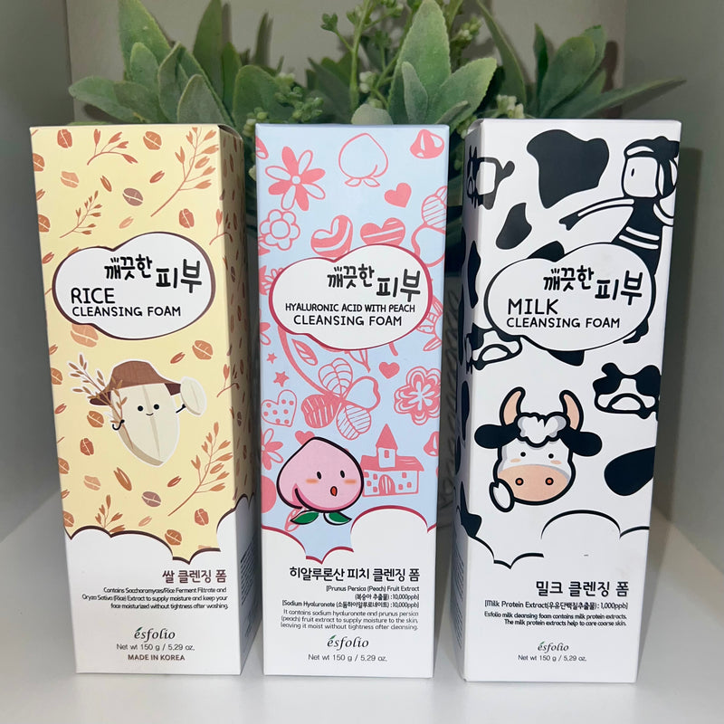 Esfolio Cleansing Foam 3 Pack