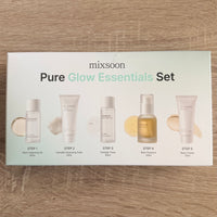 mixsoon Pure Glow Essentials Set – All-in-One Skincare Kit, 5-Step Routine, Glow Boosting, Gentle & Hydrating