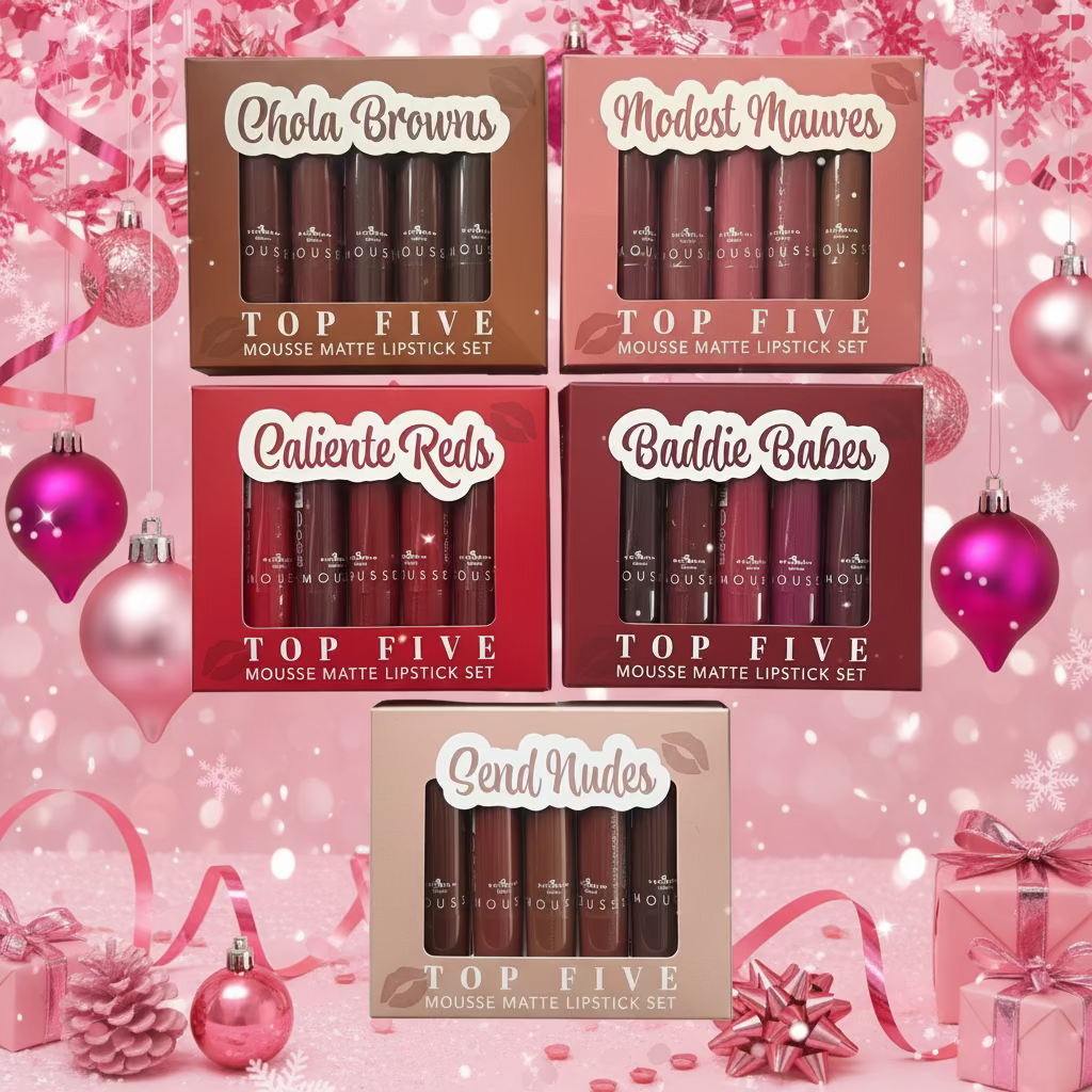 Mousse Matte Lipstick - Top Five Sets