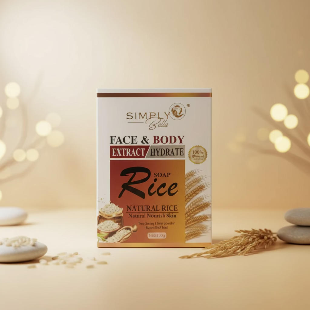 SIMPLY BELLA - Rice Natural Soap