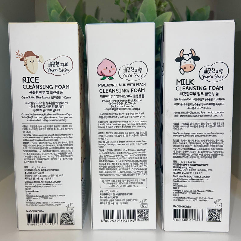 Esfolio Cleansing Foam 3 Pack