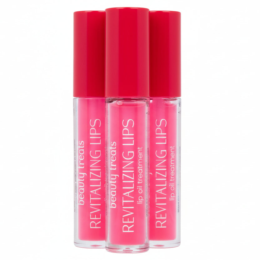 3 PACK REVITALIZING LIPS - LIP OIL TREATMENT