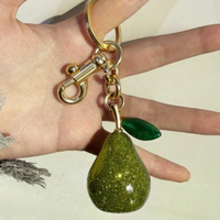 Cute Keychain for Women, Cherry, Apple, Strawberry and Pear