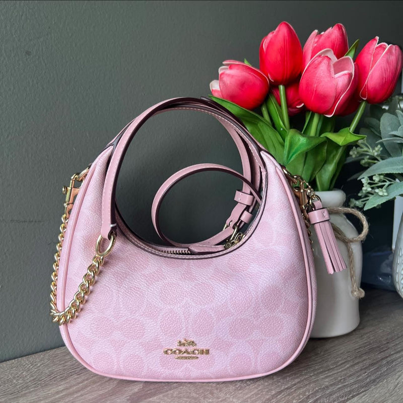 Authentic Coach - Carmen Mini Crossbody Bag In Signature Canvas