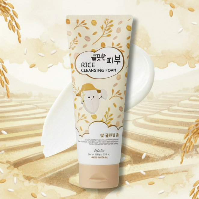 Esfolio - Rice Cleansing Foam