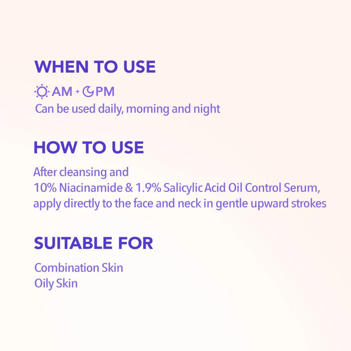 Niacinamide Oil Control Moisturizer