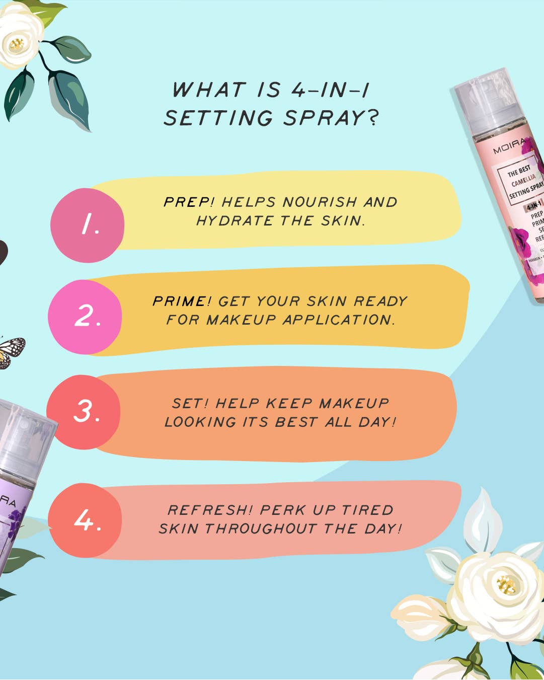 The Best Setting Spray - 001 Rose