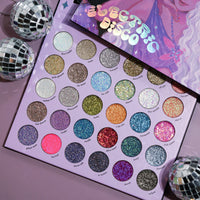 Kara Beauty Electric Disco Pressed Glitter Palette – 30 Shades