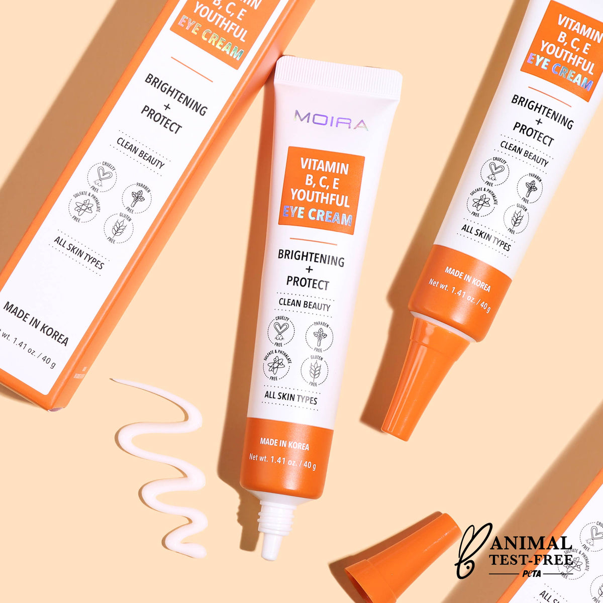 MOIRA Vitamin B, C & E Youthful Eye Cream – 40g