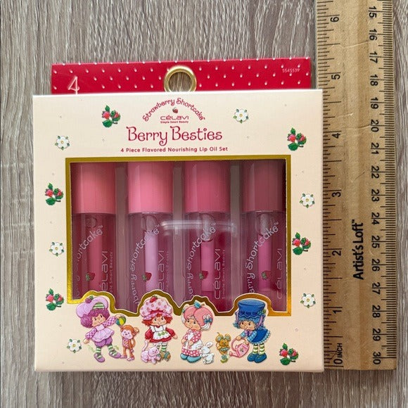 Berry Besties Lip Oil Set by Strawberry Shortcake - Pink