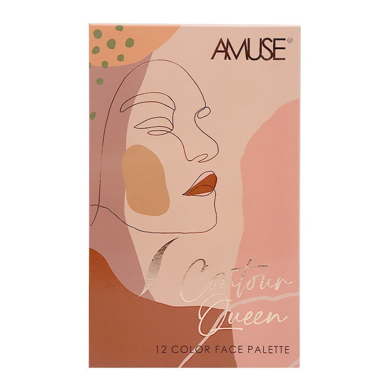 Amuse - Contour Queen 12 Color Face Palette