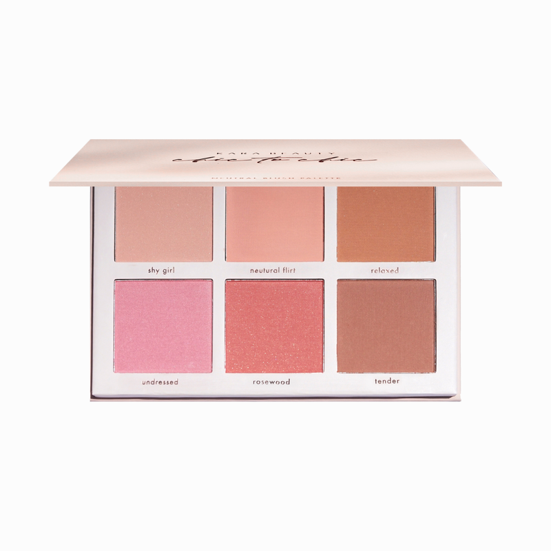 CHIC TO CHIC 6-Pan Neutral Blush Palette - VEGAN