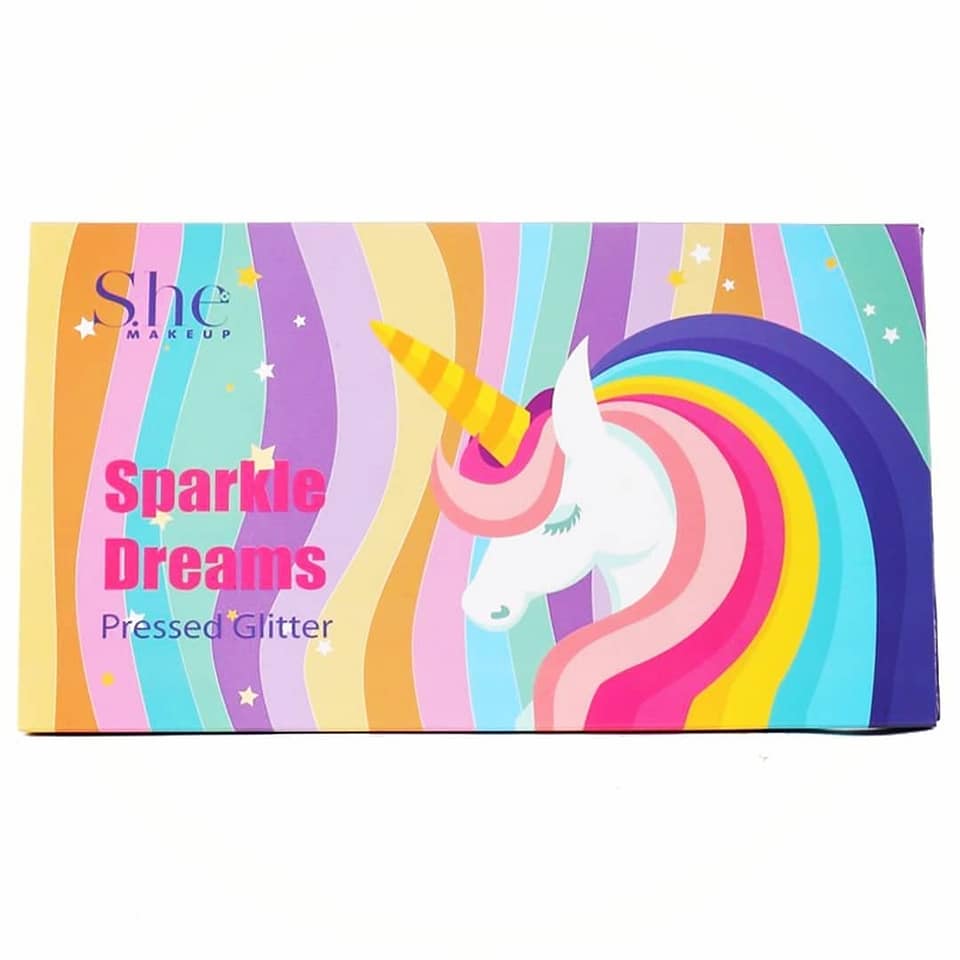 S.HE SPARKLE DREAMS PRESSED GLITTER