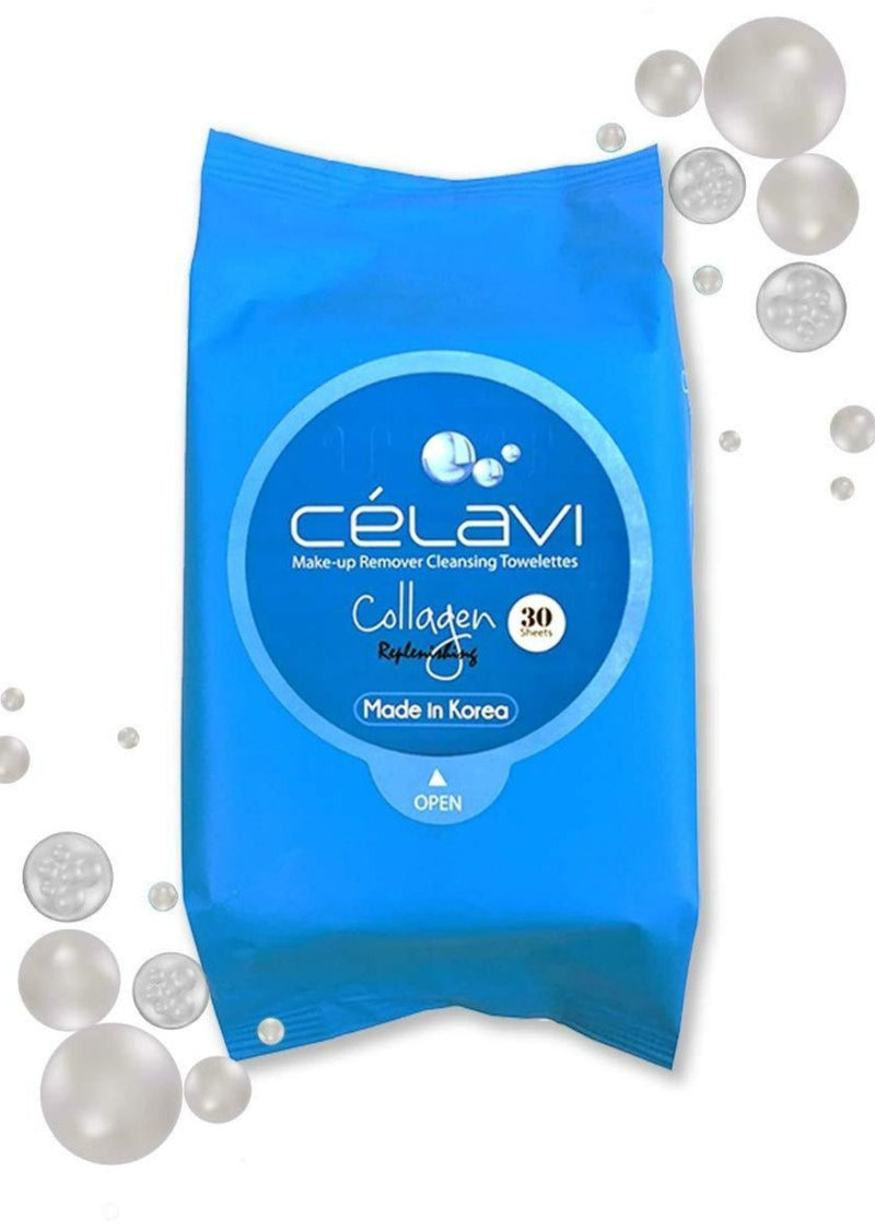 Collagen Celavi Makeup Removing | 30 Wipes