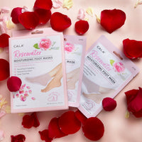 MOISTURIZING FOOT MASK SOCKS: ROSE (3 PAIRS)