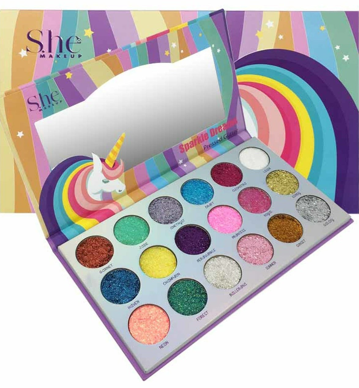 S.HE SPARKLE DREAMS PRESSED GLITTER