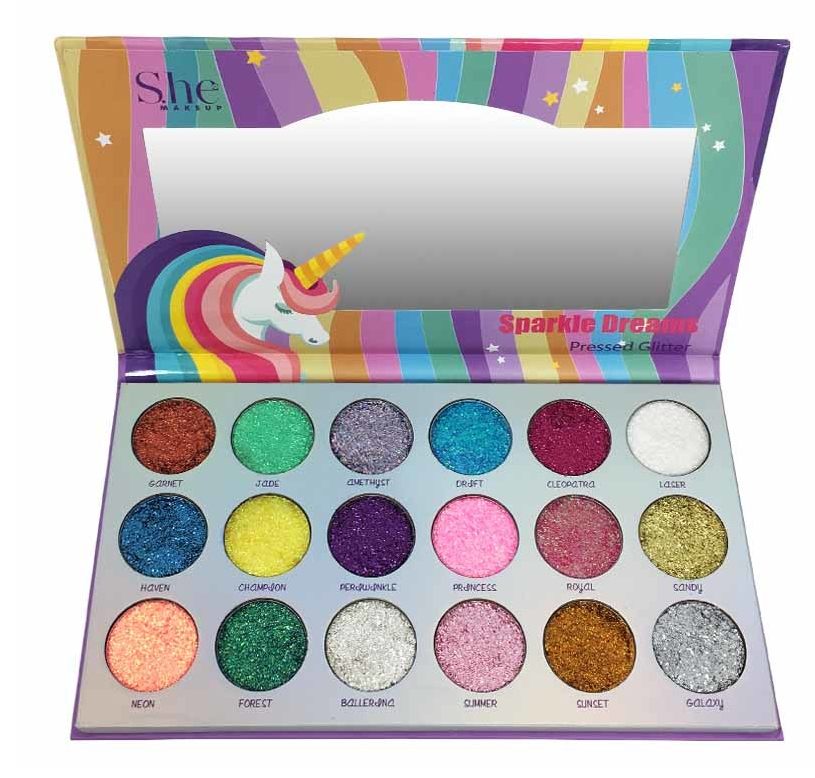 S.HE SPARKLE DREAMS PRESSED GLITTER