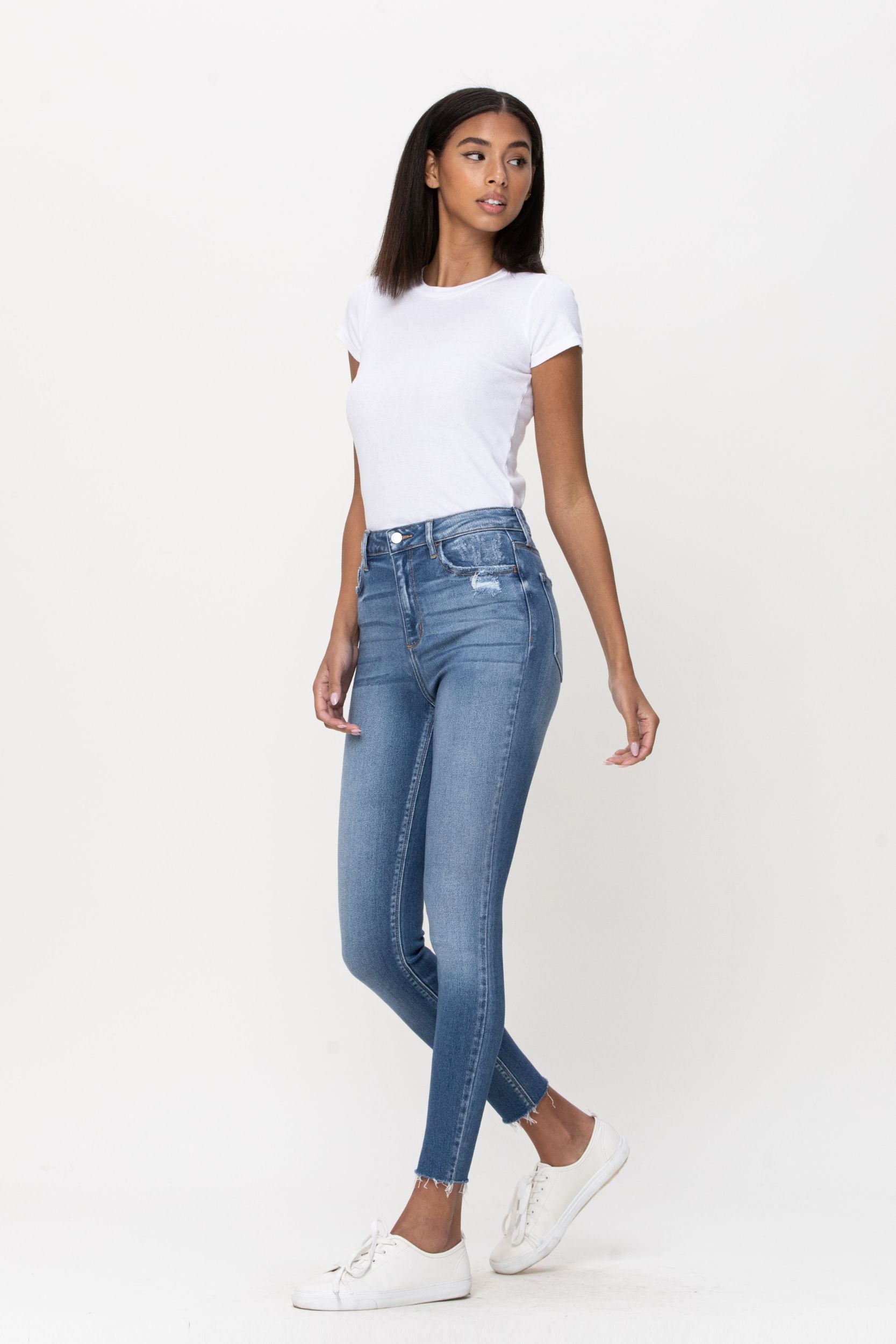 Prety High Waisted Jeans - Light Blue CELLO
