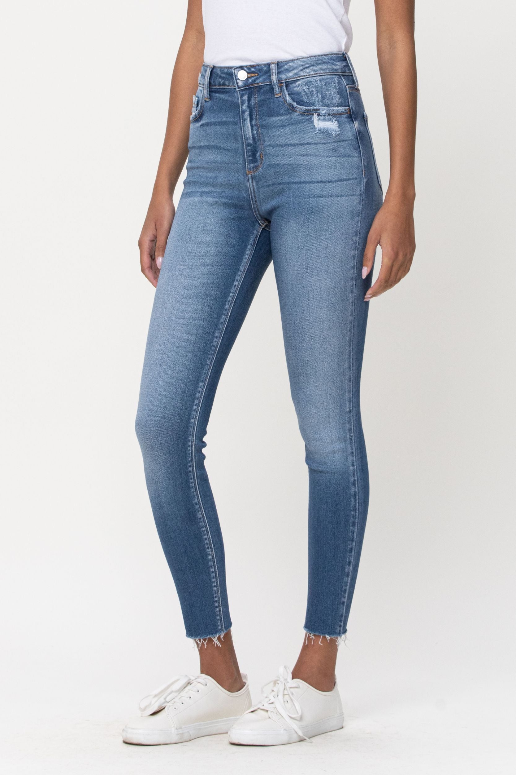 Prety High Waisted Jeans - Light Blue CELLO