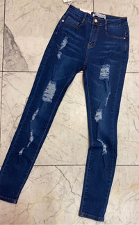 Ripped To Pieces- High Waist Prestige Demin YF5187-B3