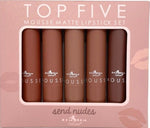 SEND NUDES Top Five Mousse Matte Lipstick Set - Italia Deluxe
